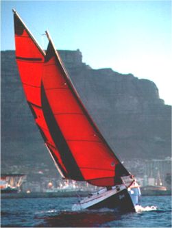 Cape Cutter 19 GRP trailer sailer